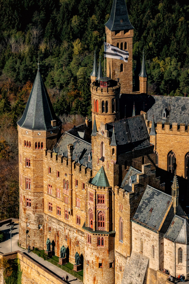 Burg Hohenzollern bei Hechingen 