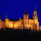 Burg Hohenzollern bei Nacht