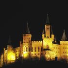 Burg Hohenzollern bei Nacht..