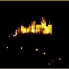 Burg Hohenzollern bei Nacht