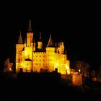 Burg Hohenzollern bei Nacht