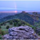 Burg Hohenzollern bei Sonnenaufgang