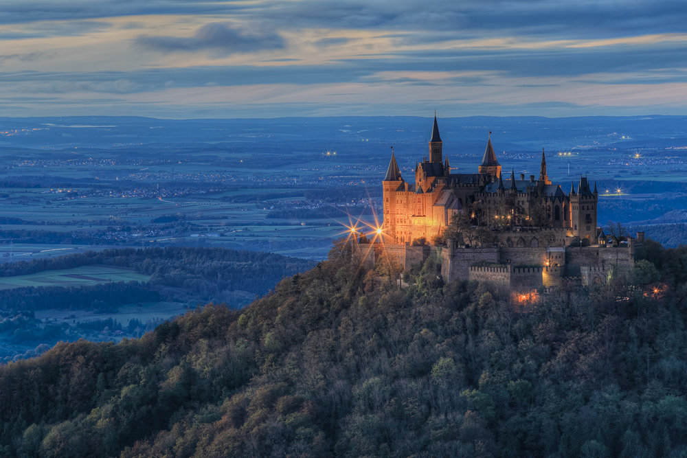 Burg Hohenzollern Blaue Stunde II