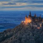 Burg Hohenzollern Blaue Stunde II