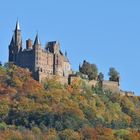 Burg Hohenzollern Blick vom Süd-Westen