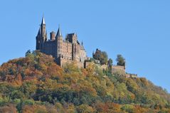 Burg Hohenzollern Blick vom Süd-Westen