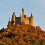 Burg Hohenzollern Blick vom Westen