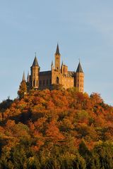 Burg Hohenzollern Blick vom Westen