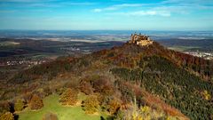 Burg Hohenzollern Herbstaufnahme