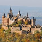 Burg Hohenzollern im Herbst