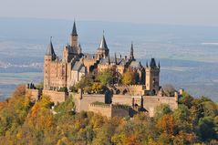 Burg Hohenzollern im Herbst