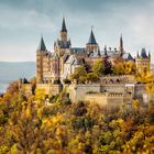 Burg Hohenzollern im Herbst