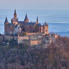 Burg Hohenzollern im Morgenlicht