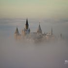 Burg Hohenzollern im Nebel 01.01.15