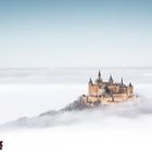 Burg Hohenzollern im Nebel am 30.11.2014