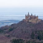 Burg Hohenzollern im Winter