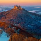 Burg Hohenzollern in Winterstimmung