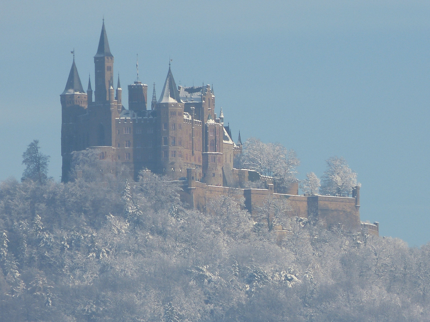 Burg Hohenzollern - Südseite