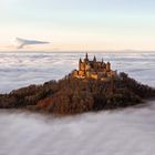 Burg Hohenzollern über dem Nebelmeer