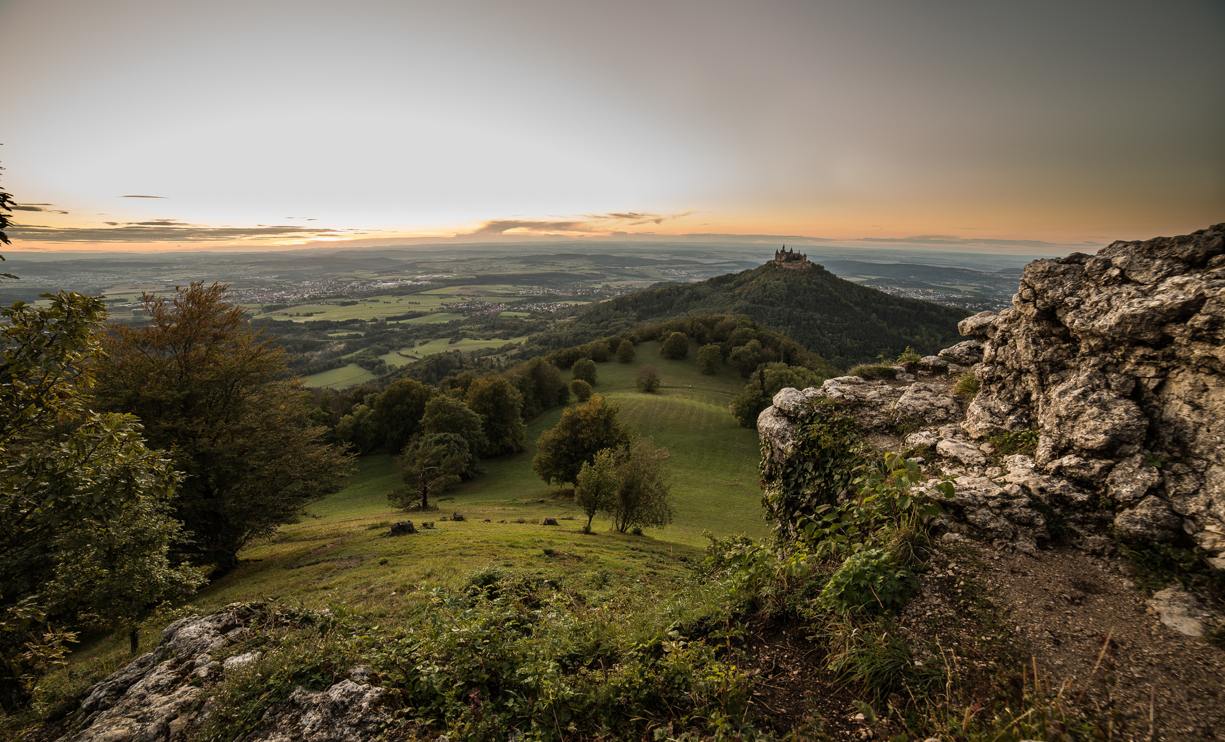 Burg Hohenzollern vom Zellerhorn