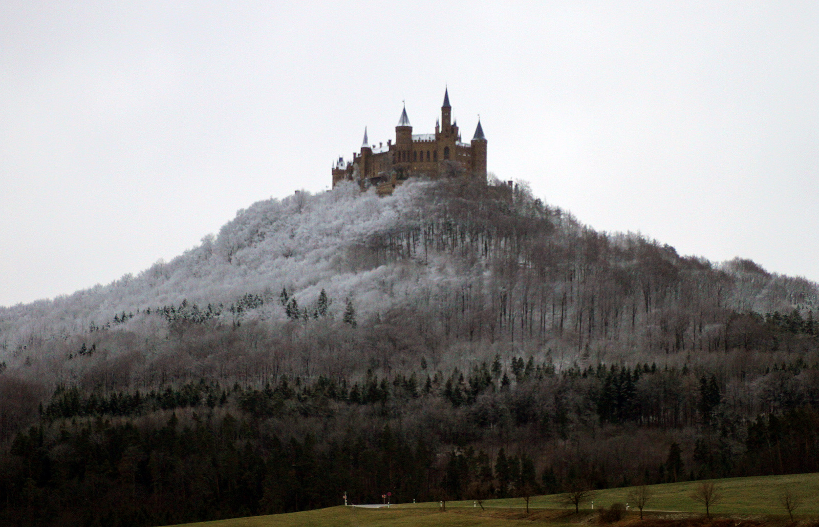 Burg Hohenzollern wieder einmal anders
