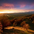 Burg Hohenzollern zum Sonnenuntergang