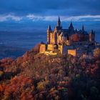 Burg Hohenzollern zum Sonnenuntergang II