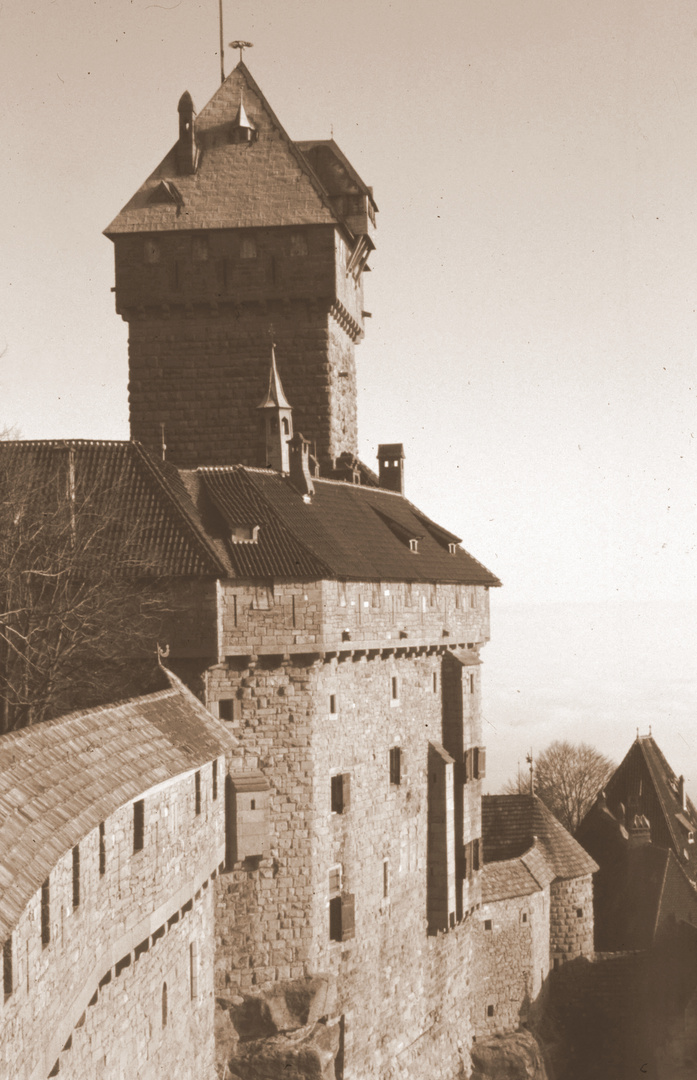 Burg Hohkönigstein im Elsass