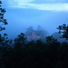 Burg Hohnstein zur blauen Stunde