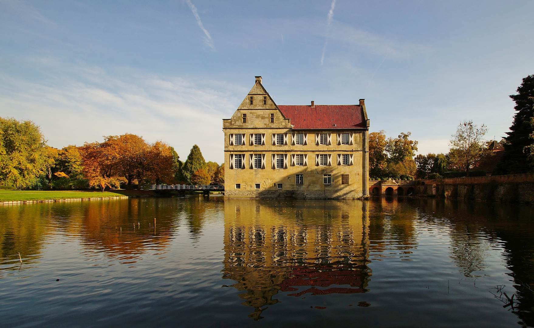 Burg Hülshoff bei Münster.