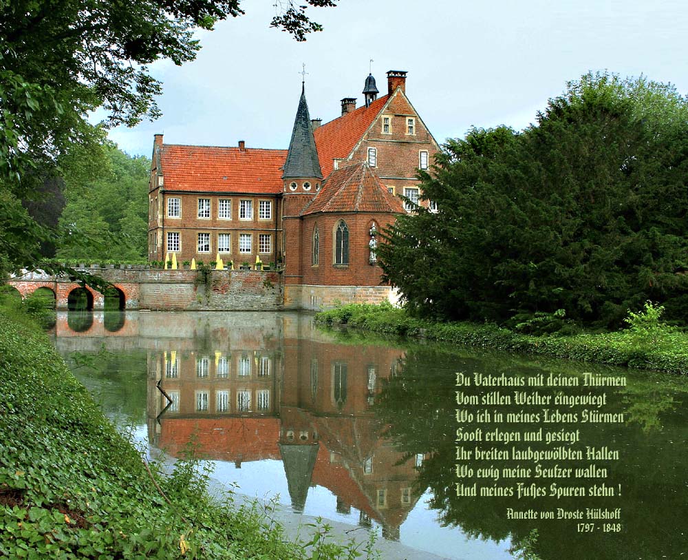 Burg Hülshoff im Münsterland