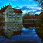 Burg Hülshoff zur blauen Stunde