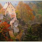 Burg im Herbst