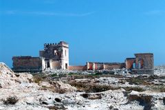 Burg im Naturpark bei Almeria 1