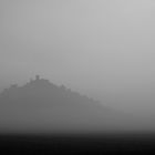 Burg im Nebel