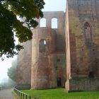 Burg im Nebel