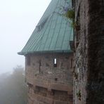 Burg im Nebel