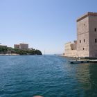 Burg im Wasser in Marseille