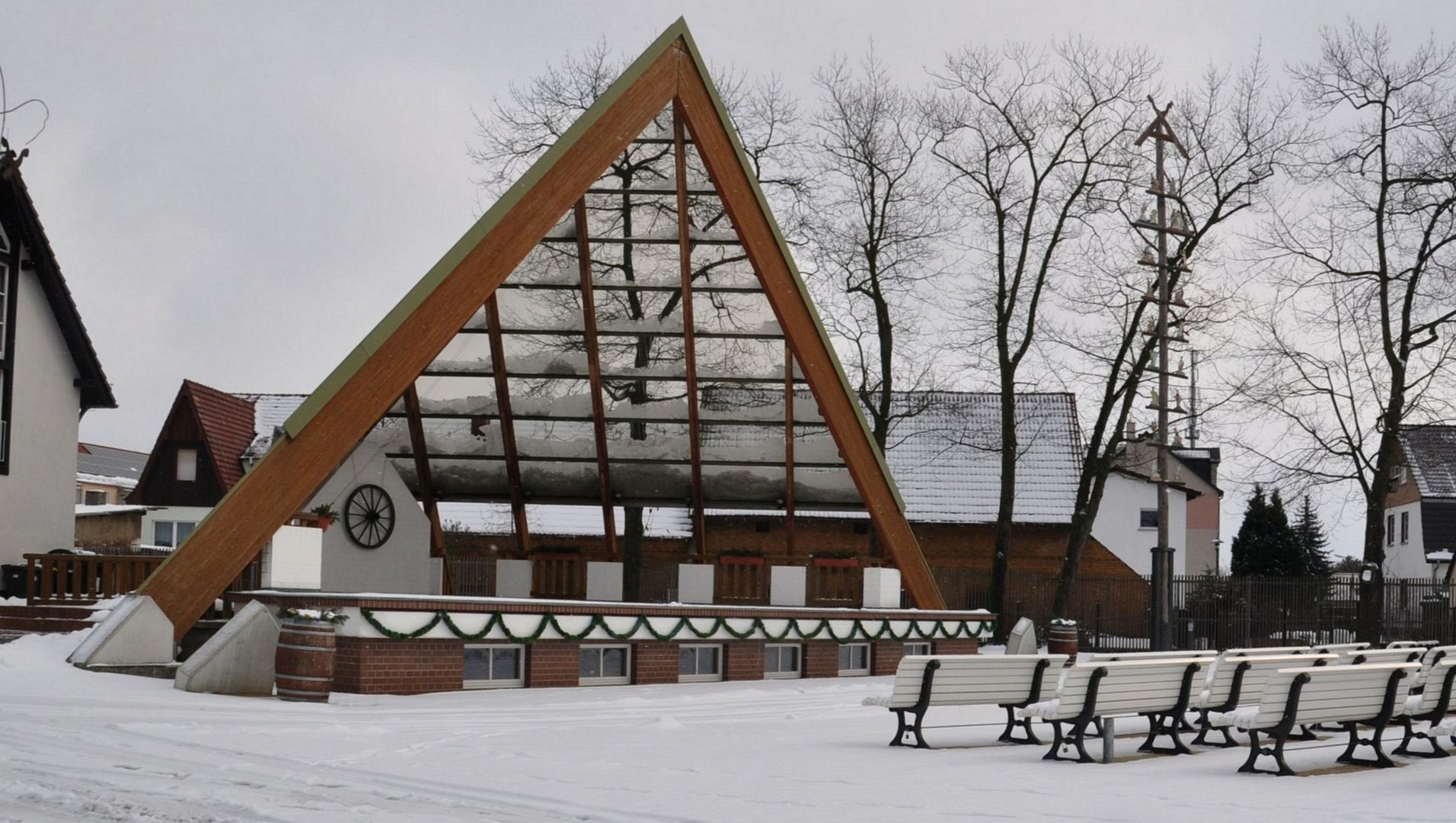 Burg im Winter 3