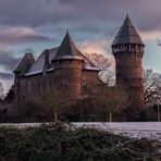 Burg im Winter