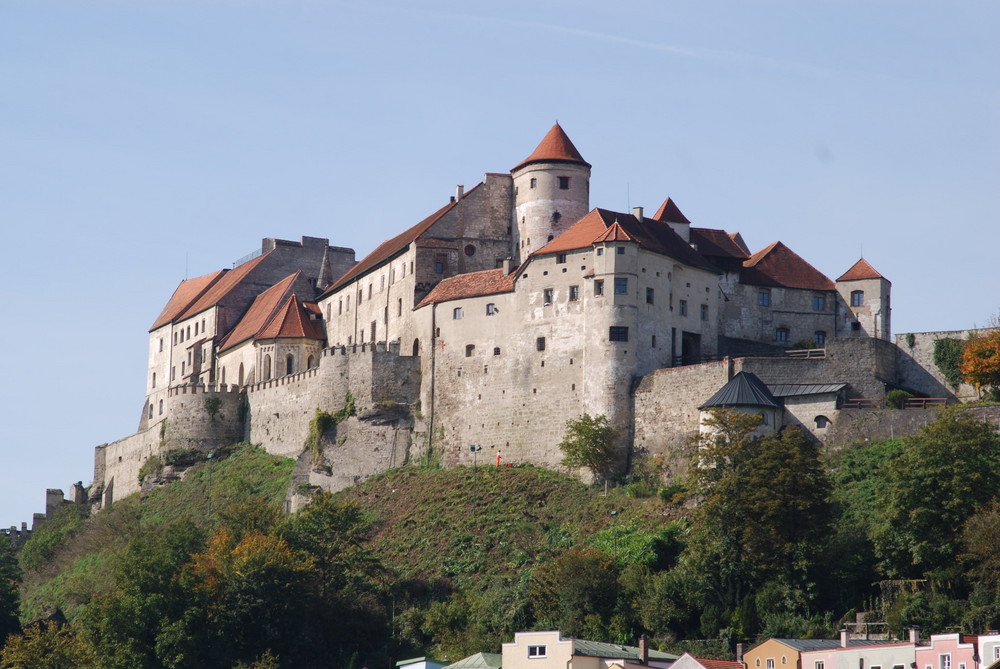 Burg in Burghausen/Bayern