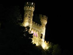 Burg in Lloret by Night