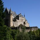 Burg in Vianden (Lux)