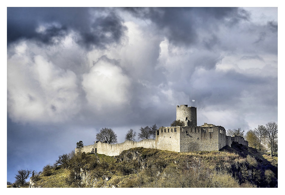 Burg Kallmünz, Oberpfalz, Bayern.