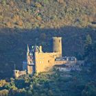 Burg Katz bei Sonnenaufgang