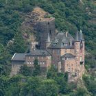 Burg Katz oberhalb von St. Goarshausen (Rhein)