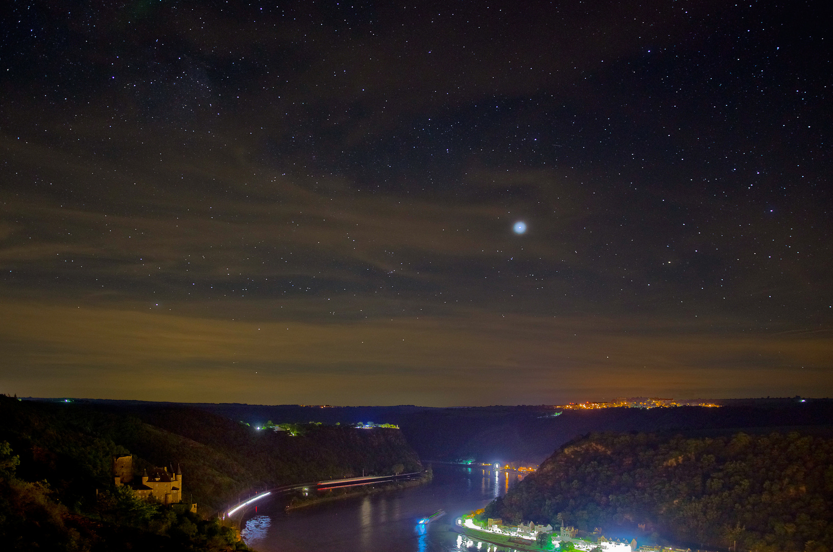 Burg Katz und die Loreley 