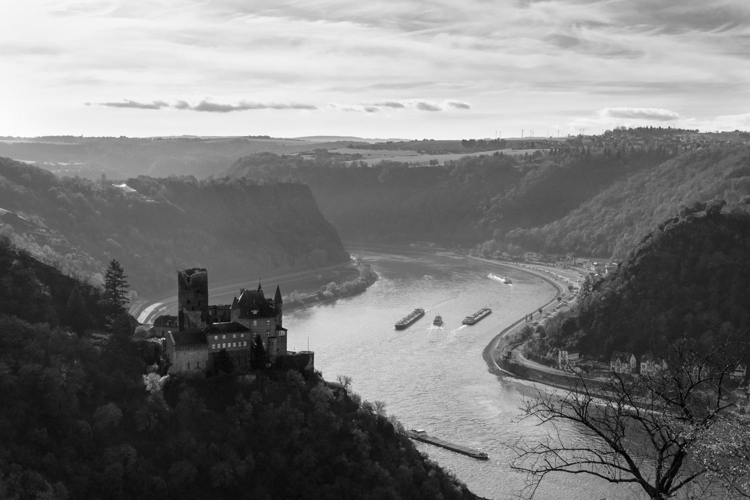 Burg Katz und Loreley