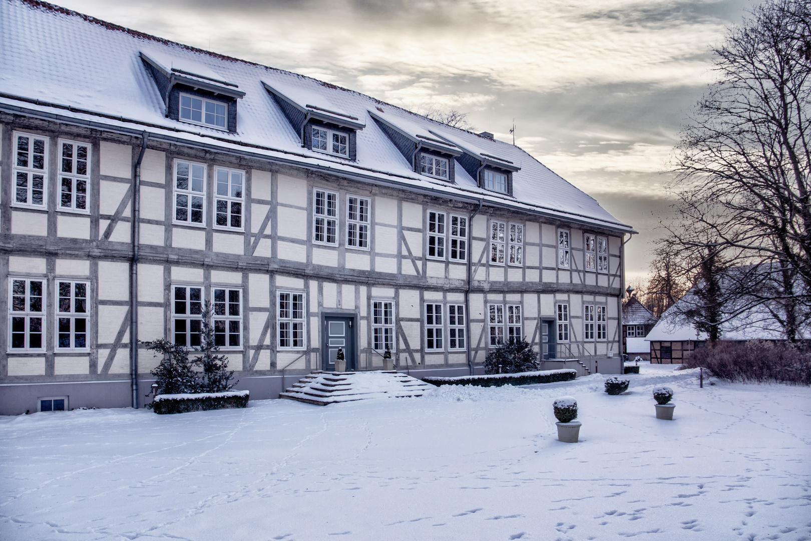 Burg Knesebeck im Winter