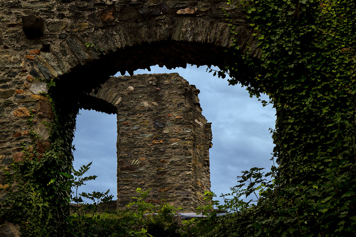 Burg Königstein - Taunus - Ausschnitt Burgruine